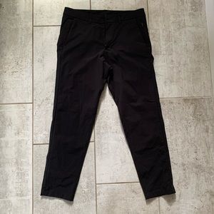 Black Lululemon Commission Pants